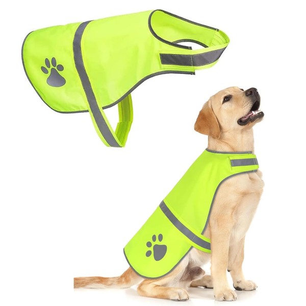 Dog Safety Reflective Vest, Waterproof Hunting Vest for Best Visibility