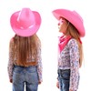 JeVenis Pink Cowgirl Hat Girls Cowboy Hat Kids Cowgirl Hat