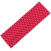 Mytoptrendz Wide Headband Soft Fabric Stretchy White Polka Dot Retro
