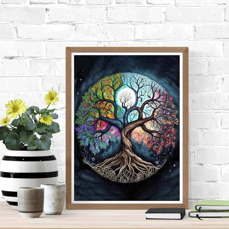 Arpilul Diamond Painting Kit DIY 5D Full Drill Rhinestone Art