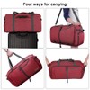 Bolsa de viaje 65L, Rojo oscuro
