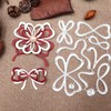 Line Bow Die Cuts for Card Making Bowknot Metal Cutting