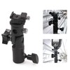 Camera Flash Speedlite Mount Swivel Light Stand Bracket with Umbrella