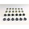 24 pc SOFT TOP FRAME/Tub Rail/Torx Screws/Nuts. Compatible with all
