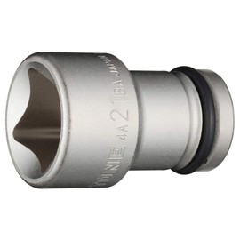 TONE Impact Inner Socket 4A-21BA Insertion Angle 0.5 inch (12.7 mm) (1/2 mm), Double Side Width 0.8 inches (21 mm)