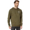 Salty Crew Bruce Hooded Fleece Army M
