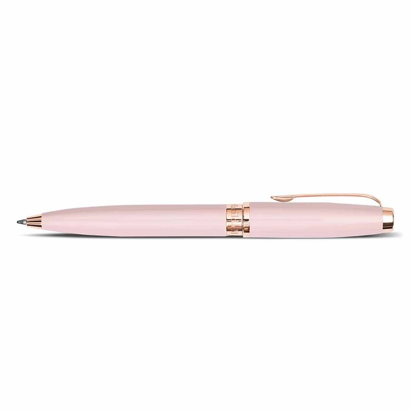 Matilda Myres Notebook & Pen - Rose Gold Foil -