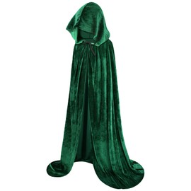 Green Cape Green Cloak with Hood Winifred Sanderson Costume Sanderson Sisters Costumes Adult Hooded Cloak Witch Cape