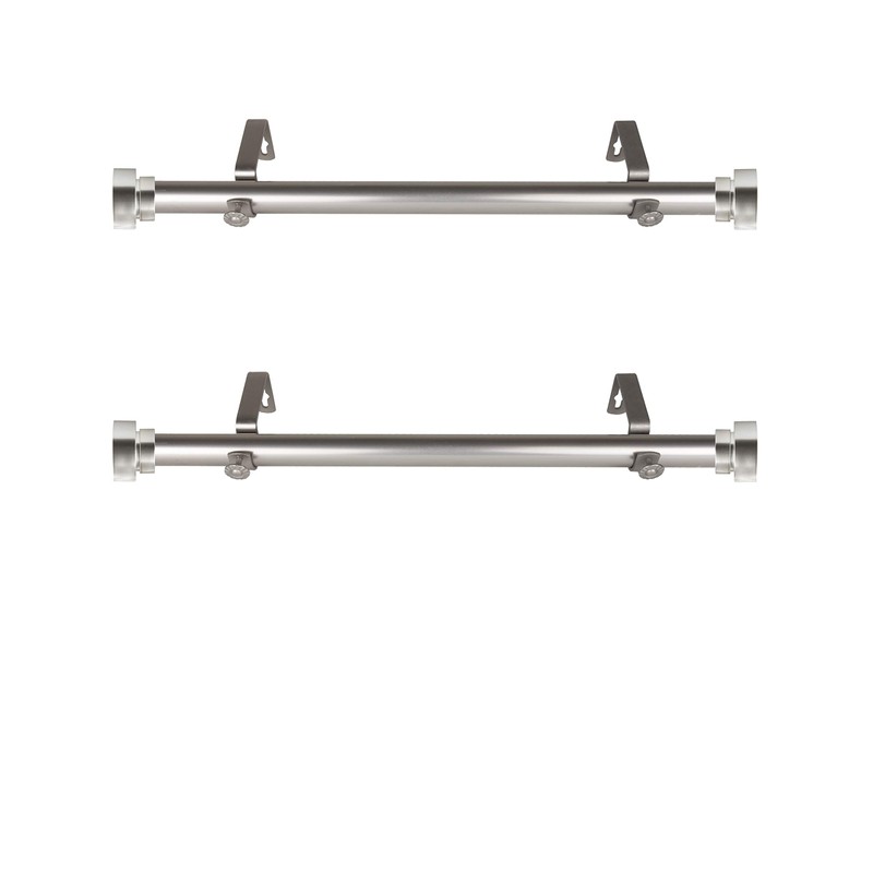 Rod Desyne SIDE100-5 1" Side Curtain Rod, 12-20 inch (Set