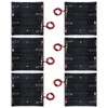 DORHEA 6PCS 18650 Battery Holder Bundle with Wire 18650 Battery