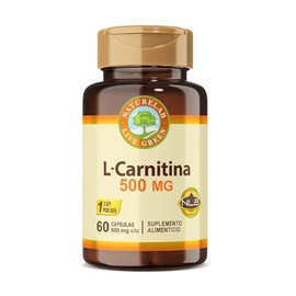 Naturlab L-Carnitina 60 Cápsulas 500 mg                                                                                                               