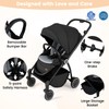 BABY JOY Baby Stroller, Foldable Toddler Stroller with Reversible Seat,