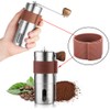 NentMent Manual Coffee Grinder Burr Hand Crank Holder Hanging Clip