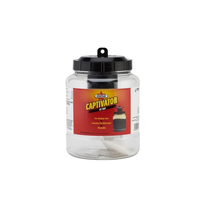 Starbar Captivator Outdoor Reusable Fly Trap Jar