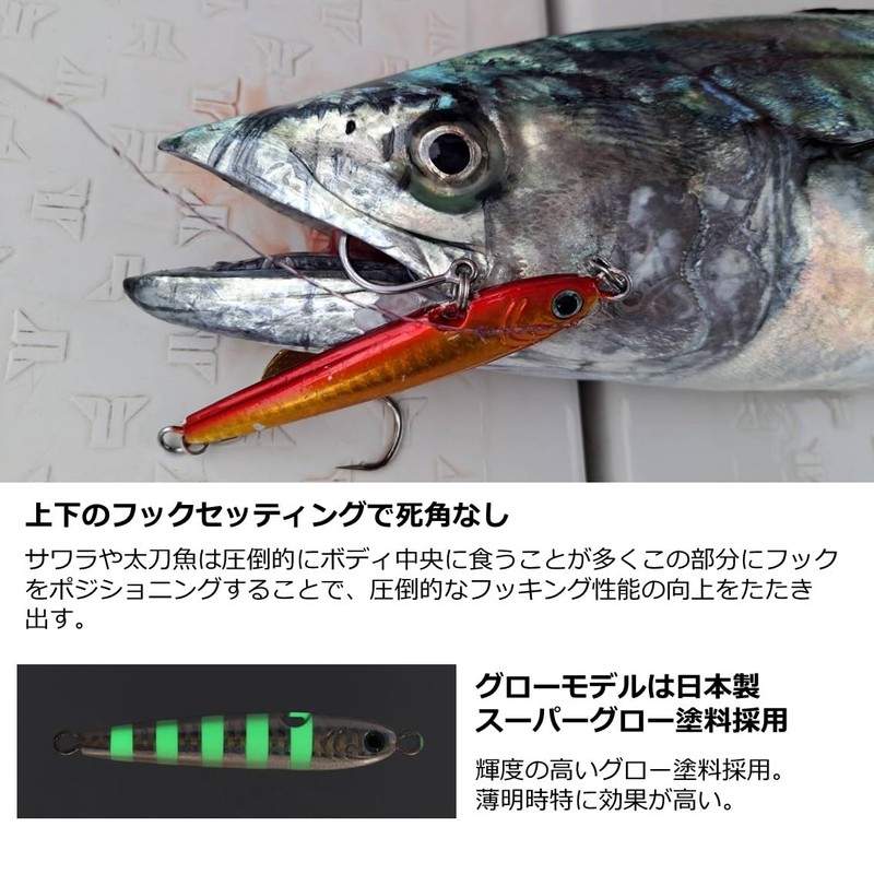 DAIWA Tungsten Jig, TG Bait, Kamikake, 2.8 oz (80 g),