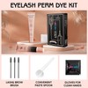 Libeauty Eyelash Dyeing, Eyelash Colour, Black, Eyebrow Colour, Easy to