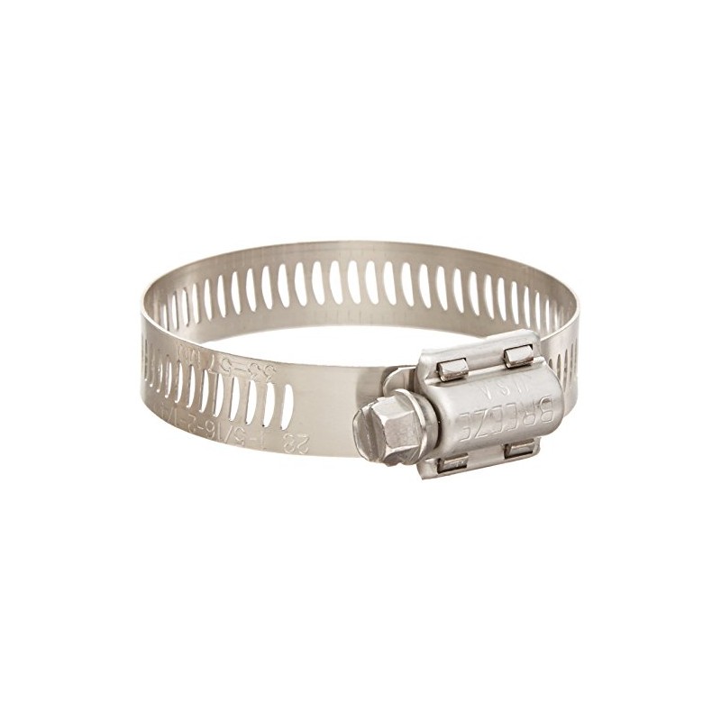 Breeze - 62010H Power-Seal Stainless Steel Hose Clamp, Worm-Drive, SAE