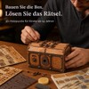 WOODEN.CITY Treasure Chest Сlue Box Wooden Puzzle Box - 3D