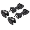 Pair Front Hood Latch Safety Catch & Bracket for Jeep
