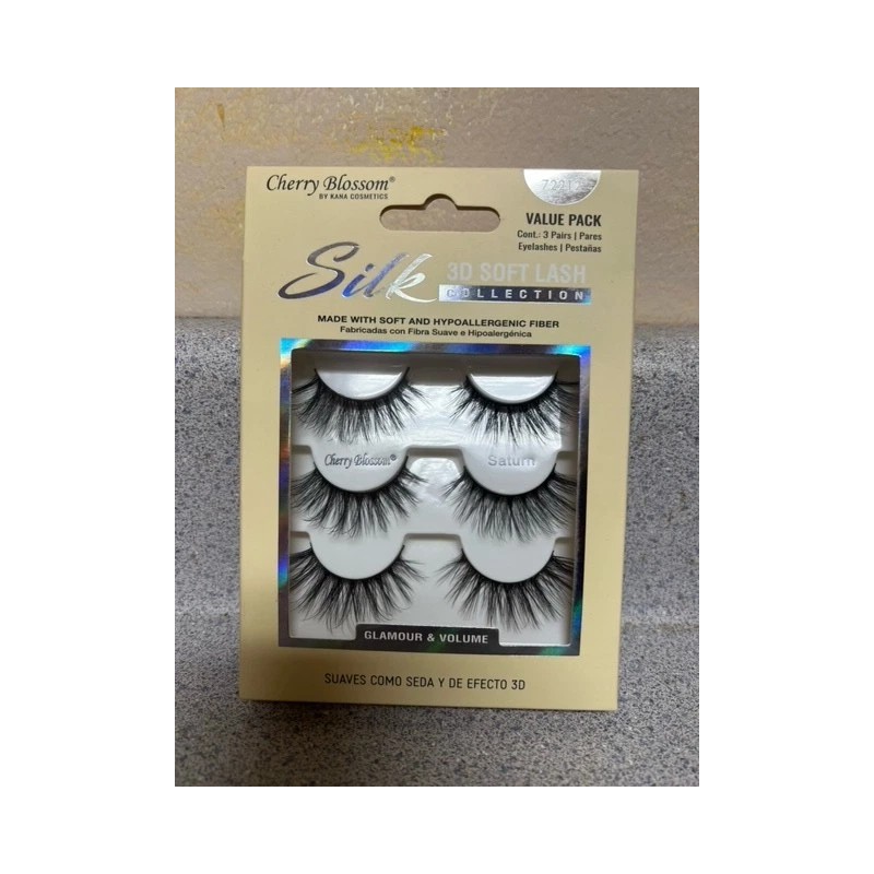 Cherry Blossom 3D Silk Soft Lash Collection 3 Pair -