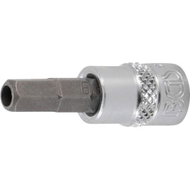 BGS 5156-6 | Bit Socket | 6.3 mm (1/4") Drive | Internal Hexagon Tamperproof 6 mm