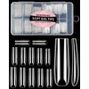 XXL Square Nail Tips, BORNBYME 240 PCS Gel x Nail