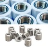 Male Thread Reducing Nut 10 Pieces Stainless Steel Thread Reducer