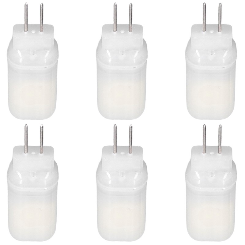 6pcs G4 LED Bulb 12V 360° Luminescence 360° Heat Dissipation