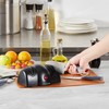 Restaurantware-Kitchen Tek 2-Stage Electric Knife Sharpener, 1 Straight-Edge Knife Sharpener