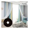Star Curtains Stars Blackout Curtains for Kids Girls Bedroom Living