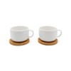 Bredemeijer - Umea Tea Cup, 250 ml, White, Set of