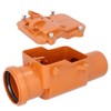 PEÄTAN Backflow Seal Diameter DN 75 Orange | Check Valve