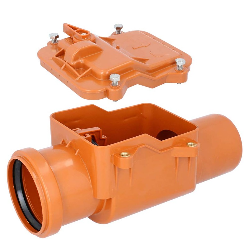 PEÄTAN Backflow Seal Diameter DN 75 Orange | Check Valve