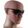 BGS safety glasses, grey, tinted, BGS-3628