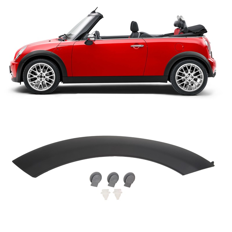 Wheel Mudguard Arch Cover Scratch Resistant Sporty Front Hood Wheel