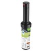 Claber 87320 Adjustable Sprinkler with Interchangeable nozzles, Nero/Arancione/Grigio, 70x55x150 cm