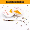 SULIVES 4 Clear Elastic Thread - 0.8mm Strong & Stretchy