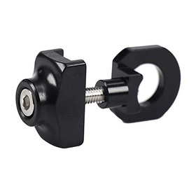 Bike Chain Adjuster Tensioner, Bicycle Tensioner Adjuster Single Speed Bike Chain Tensioner Bicycle Replacement Accessories Black/Red/Silver