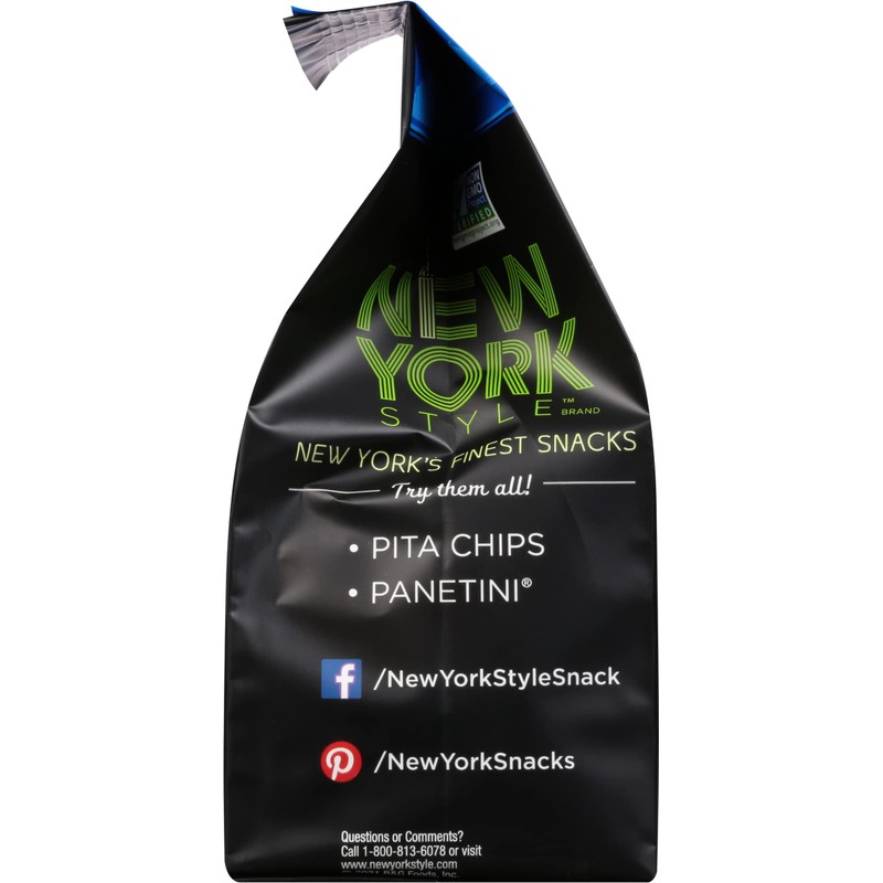 New York Style Bagel Crisps, Plain, 6 Ounce