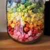MECCANIXITY 136pcs Pre-made Origami Lucky Stars Paper Wishing Star Pink