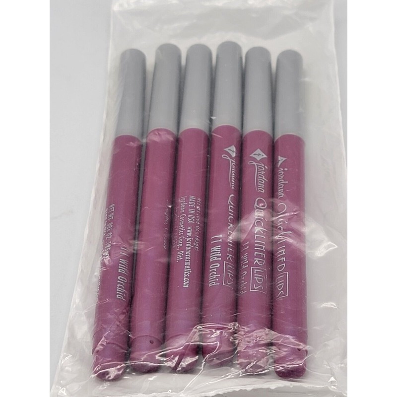 Jordana Quickliner For Lips 0.006oz. #11 Wild Orchid. QTY:6 LINERS