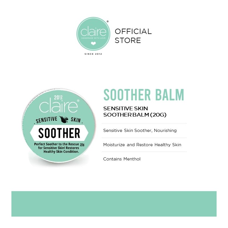 Claire Organics Soother Balm (20g)