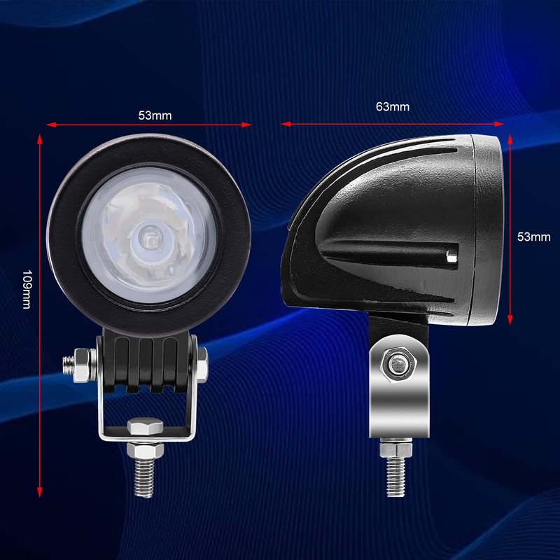 Aoling LED Work Light Work Light Small Motorcycle Fog Light