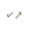 Sourcingmap 50pcs M2 x 6mm Stainless Steel Pan Head Phillips