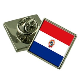 Paraguay Flag Lapel Pin Badge 18 mm Choose Gift Bag