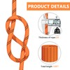 X XBEN Braided Polyester Arborist Rope 3/8 inch X 120ft,