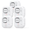 TECKNET Water Leak Detectors for Home, 120dB Water Sensor Alarm