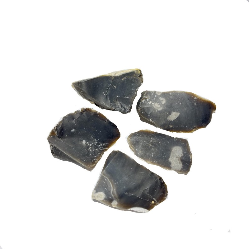 English Flint Fire Strikers (5 Piece) Flint for Sparking Survival