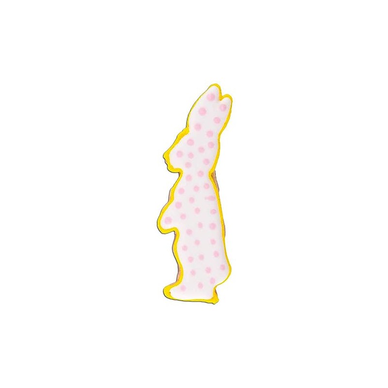 Staedter Standing Rabbit Cookie Cutter, Silver, 6 cm