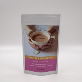 TEARTH Sweet Milk Tea Fruity Paradise Tea Bags 5 Bags